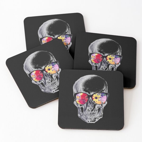 Item preview, Bones And Botany Skull With Glasses Art designed and sold by qnvpewhwim55.