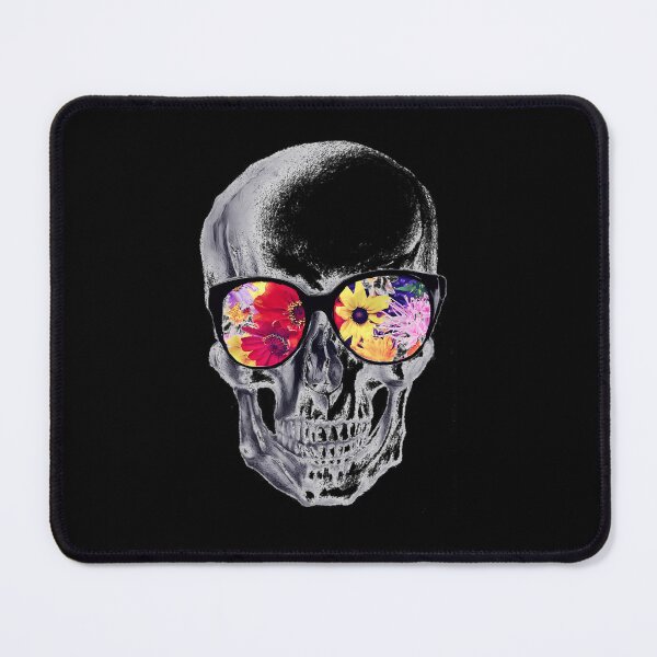 Item preview, Bones And Botany Skull With Glasses Art designed and sold by qnvpewhwim55.