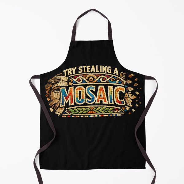 Item preview, Try Stealing A Mosaic Funny Mosaic Artist Humor Design designed and sold by TeeTimeTreasure.