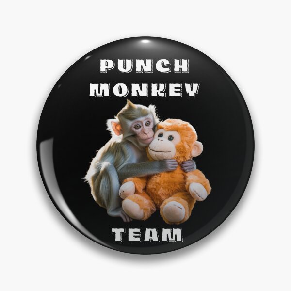 Item preview, Punch Monkey Team Cute Best Friends Forever Funny Friendship  designed and sold by Ladys-Gents.