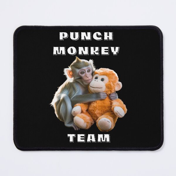 Item preview, Punch Monkey Team Cute Best Friends Forever Funny Friendship designed and sold by Ladys-Gents.