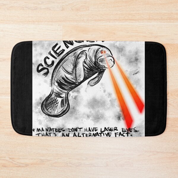 Item preview, Laser Manatee Classic Don't Have Laser Eyes That An Altermative Fact designed and sold by SALESTICE.