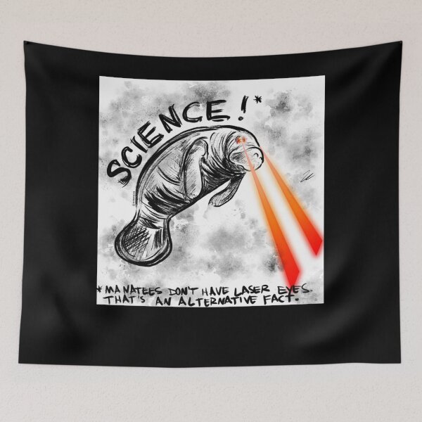 Item preview, Laser Manatee Classic Don't Have Laser Eyes That An Altermative Fact designed and sold by SALESTICE.