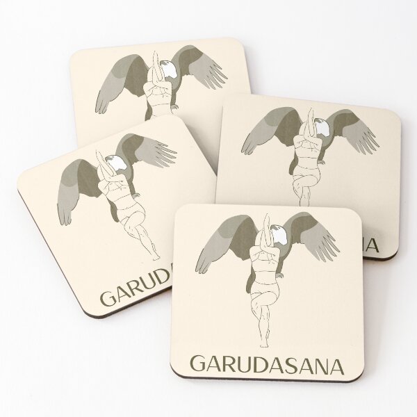 Item preview, Eagle Yoga Pose Garudasana – Balance and Focus Spiritual Yoga Design designed and sold by WellspringXflow.
