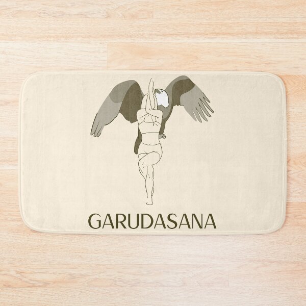 Item preview, Eagle Yoga Pose Garudasana – Balance and Focus Spiritual Yoga Design designed and sold by WellspringXflow.