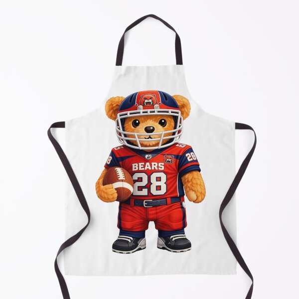 Item preview, Cute American Football Teddy Bear - 'BEARS' Team Mascot designed and sold by CuteBear87.