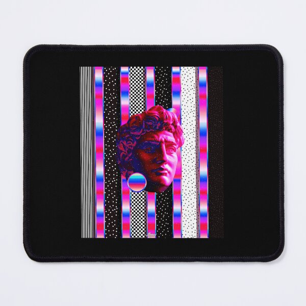 Item preview, Glitched Statue Vaporwave Pattern Art designed and sold by qnvpewhwim55.