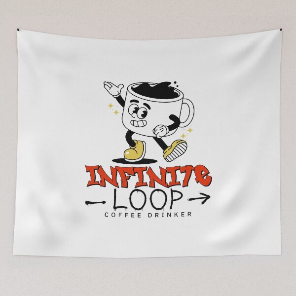 Item preview, Infinite loop coffee drinker designed and sold by Peerless-Prime.
