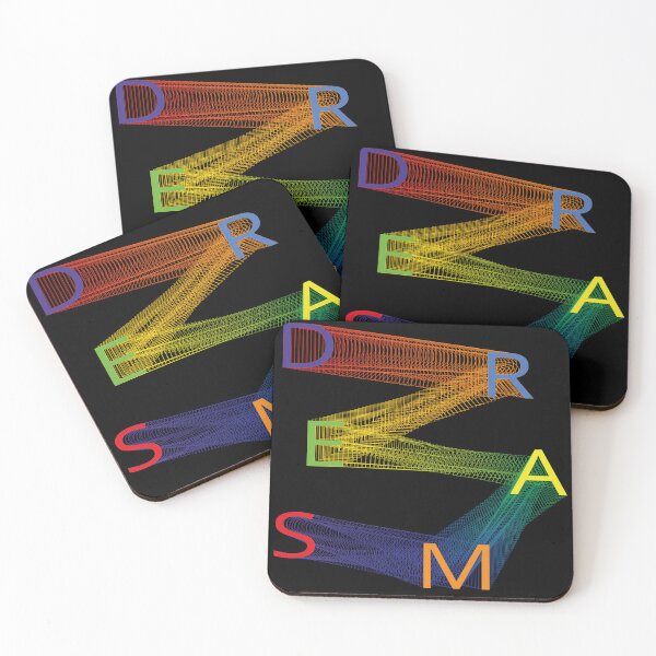 Item preview, Dreams Rainbow Motion Typography Art designed and sold by DrTol.