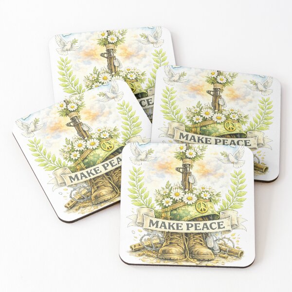 Item preview, Stop War Make Peace - Anti War Peace Protest Graphic designed and sold by SpicyWind.
