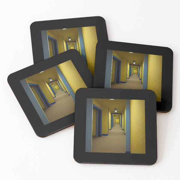 Item preview, Liminal Space Yellow Wallpaper Eerie Doors designed and sold by qnvpewhwim55.