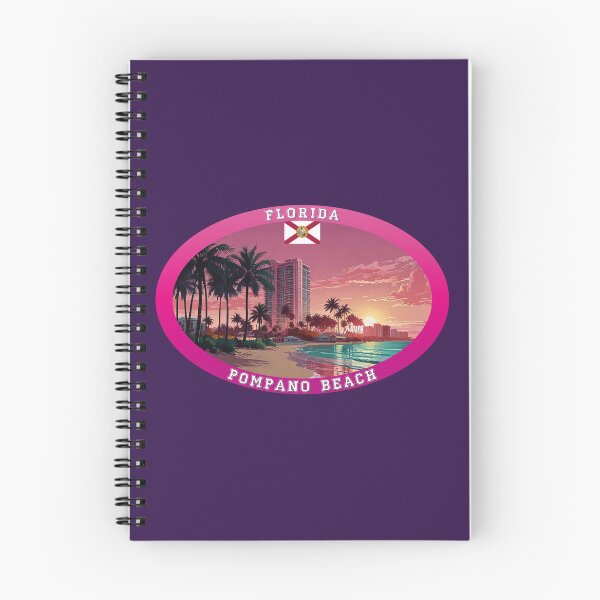 Item preview, Pompano Beach Florida Travel designed and sold by Thistle-TShop.