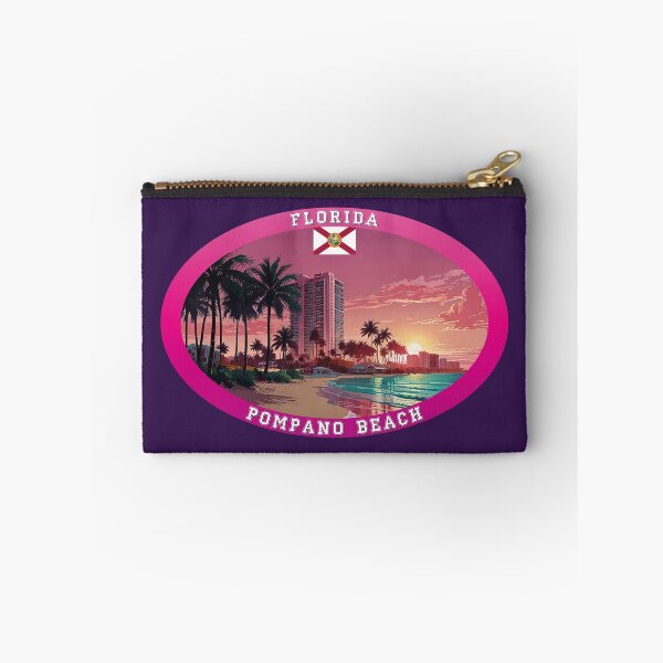 Item preview, Pompano Beach Florida Travel designed and sold by Thistle-TShop.