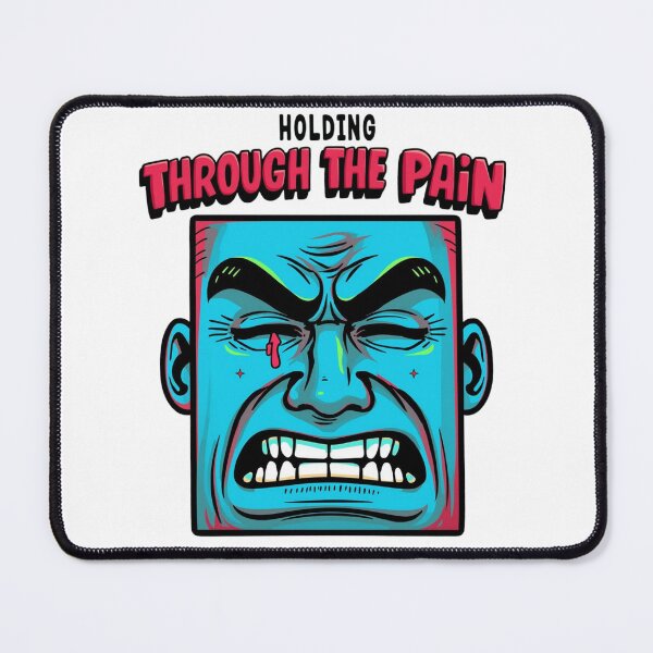 Item preview, Holding Through The Pain Funny Trader Face Shirt designed and sold by KapiPrint.