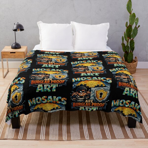 Item preview, Mosaics Are Burglar Proof Art Funny Mosaic Artist Humor Design designed and sold by TeeTimeTreasure.