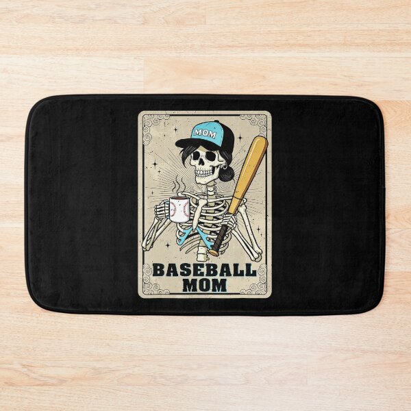 Item preview, Baseball Mom Skeleton Bat Vintage Sports Design designed and sold by zamiokaline.