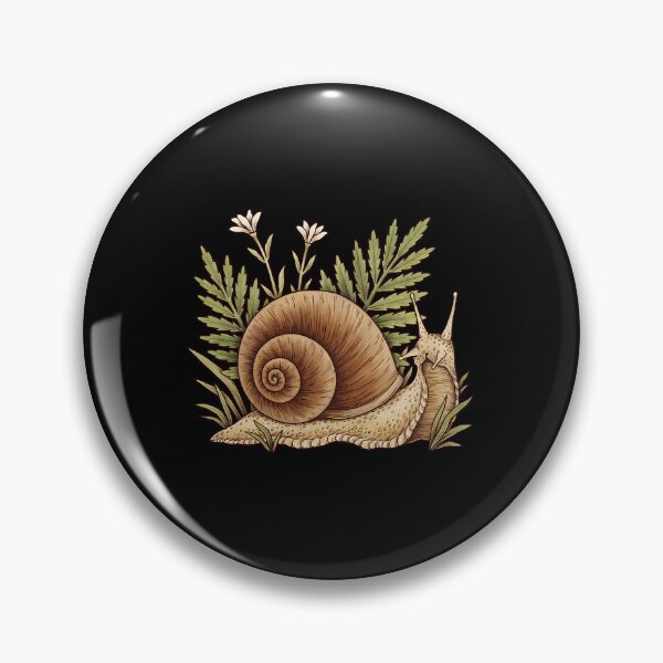 Item preview, Cute Snail Dark Academia Goblincore Art designed and sold by qnvpewhwim55.