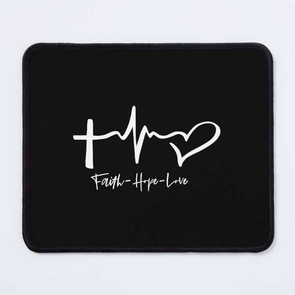 Item preview, Faith Hope Love Heartbeat Christian Faith Design designed and sold by Modaozushi216.