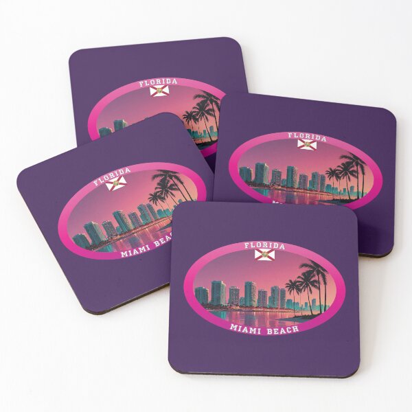 Artikelvorschau, Miami Beach Florida Reise entworfen und verkauft von Thistle-TShop.