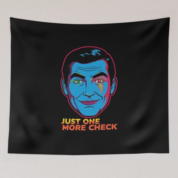 Item preview, Just One More Check Funny Trader Face Shirt designed and sold by KapiPrint.