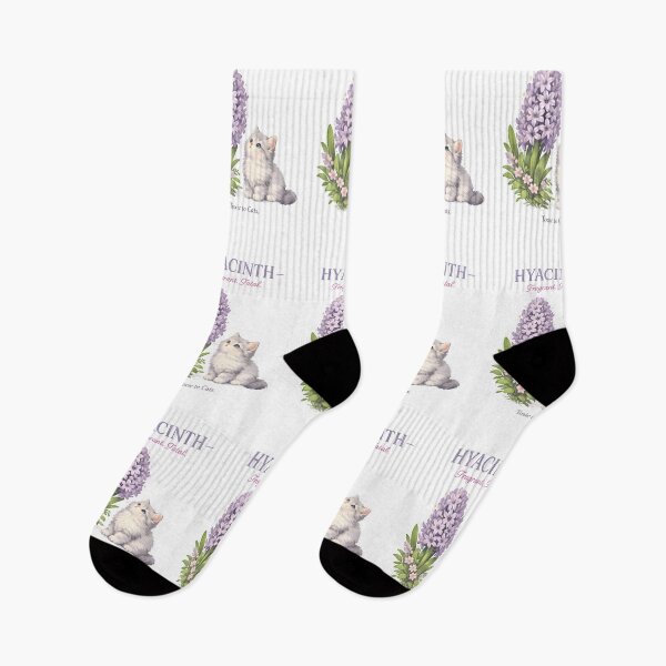 Item preview, Hyacinth – Fragrant but Fatal | Toxic Plants for Cats Veterinary Awareness Design designed and sold by Bettybee00.