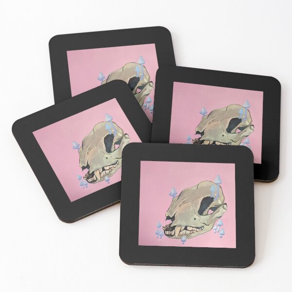 Item preview, Shroomy Skull Pastel Goth Mushroom Art designed and sold by qnvpewhwim55.