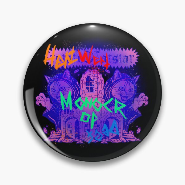 Item preview, Urban Cat Ruins Neon Graffiti designed and sold by FlutterDtealArt.