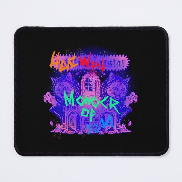 Item preview, Urban Cat Ruins Neon Graffiti designed and sold by FlutterDtealArt.
