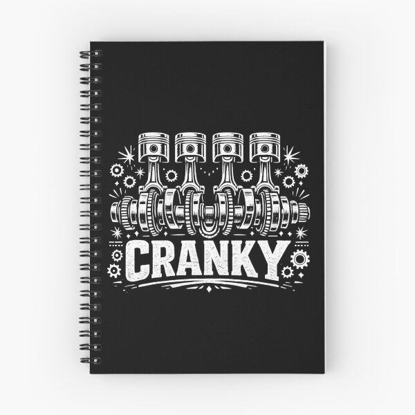 Item preview, Cranky Engine Mechanic Design – Vintage Piston Crankshaft designed and sold by SidTastic .