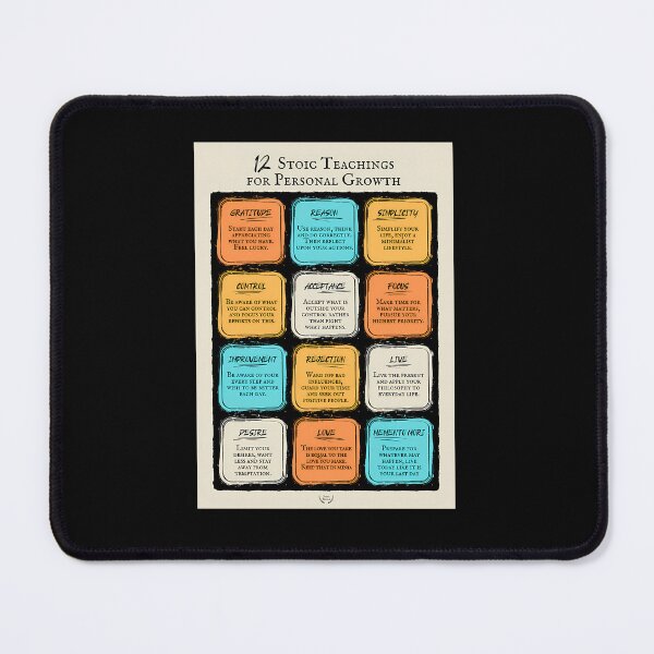 Item preview, Stoicism Daily Teachings Philosophy Art designed and sold by qnvpewhwim55.