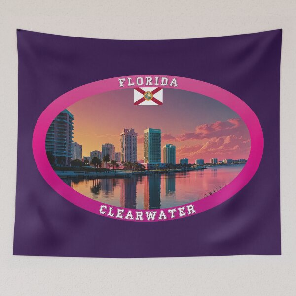 Item preview, Clearwater Florida Travel designed and sold by Thistle-TShop.