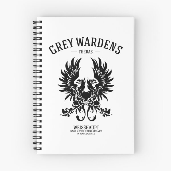 Item preview, Dragon Age: Grey Wardens (black) designed and sold by firlachieldraws.