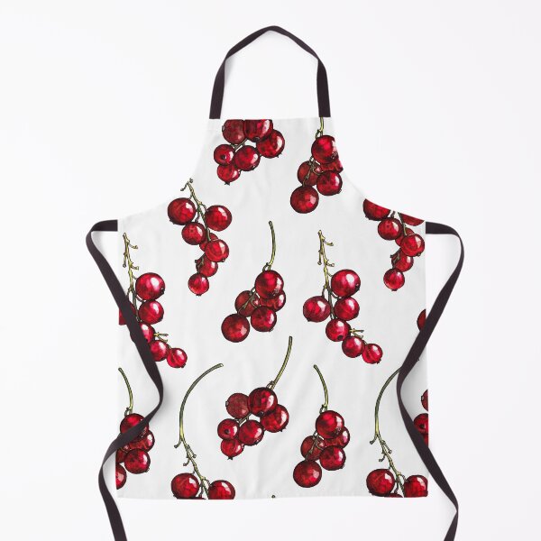 Item preview, Red Currant Berries Pattern - Watercolor Botanical Art designed and sold by AquarellChill.
