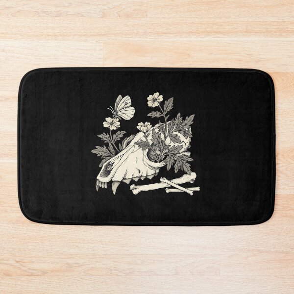 Item preview, Gothic Wolf Skull Vulture Culture Flora designed and sold by qnvpewhwim55.