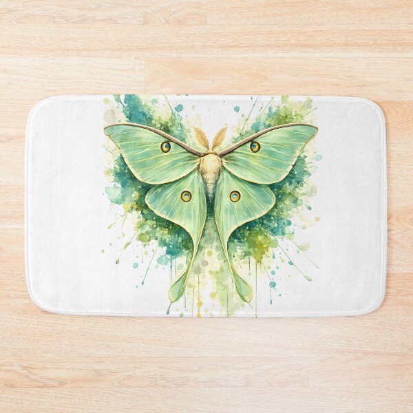 Item preview, Luna Moth Watercolor Splash Art designed and sold by giachem99.