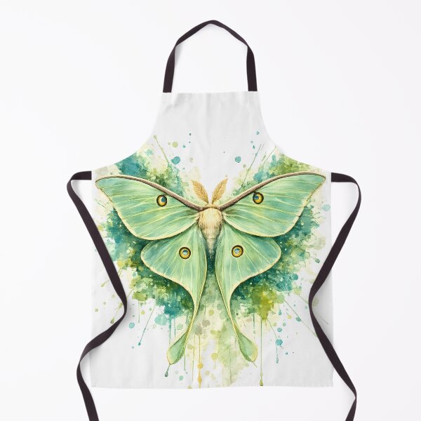 Item preview, Luna Moth Watercolor Splash Art designed and sold by giachem99.