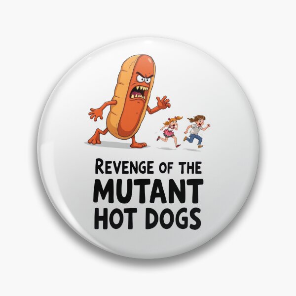 Item preview, Revenge Of The Mutant Hot Dogs designed and sold by Radioactive Monkey Club.