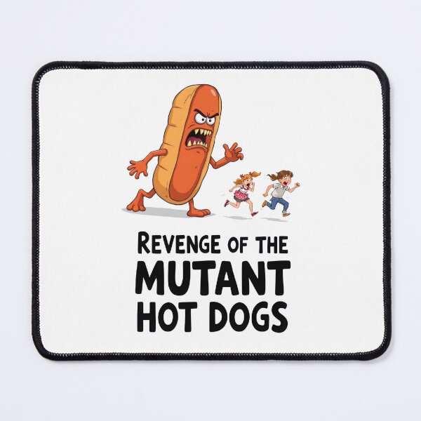 Item preview, Revenge Of The Mutant Hot Dogs designed and sold by Radioactive Monkey Club.
