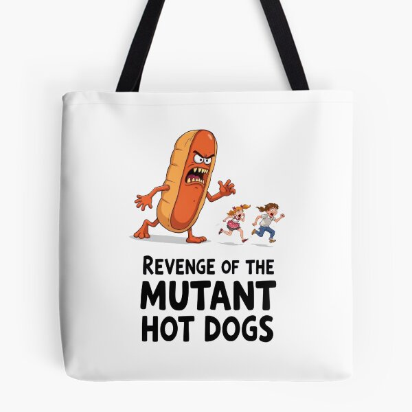 Item preview, Revenge Of The Mutant Hot Dogs designed and sold by Radioactive Monkey Club.