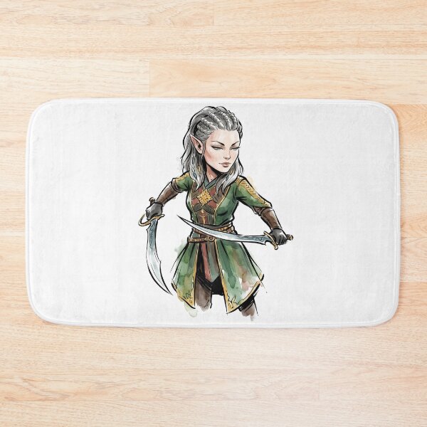 Item preview, Chibi Watercolor Jaheira designed and sold by Nervas.