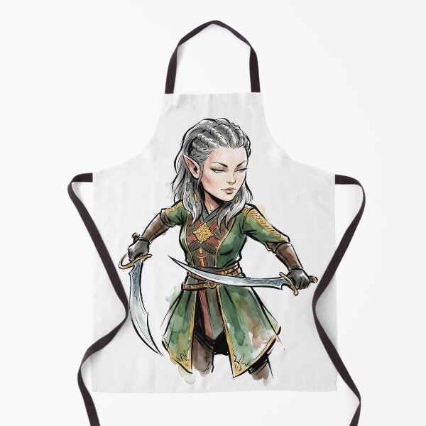 Item preview, Chibi Watercolor Jaheira designed and sold by Nervas.