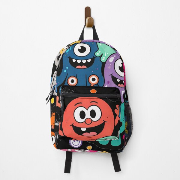 Item preview, Cartoon Graffiti Monsters – Colorful Pop Art Street Art Illustration designed and sold by PLUSHIWORLDtm.