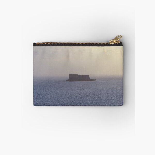 Item preview, Solitary Sea Island at Sunset With Calm Ocean Horizon and Misty Evening Sky designed and sold by Nmallia.