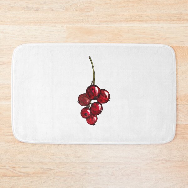 Item preview, Red currant - berries watercolor fruit illustration designed and sold by AquarellChill.