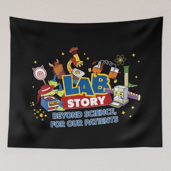 Item preview, Lab Story Beyond Science For Our Patients Funny Laboratory Scientist Shirt designed and sold by Serene woods.