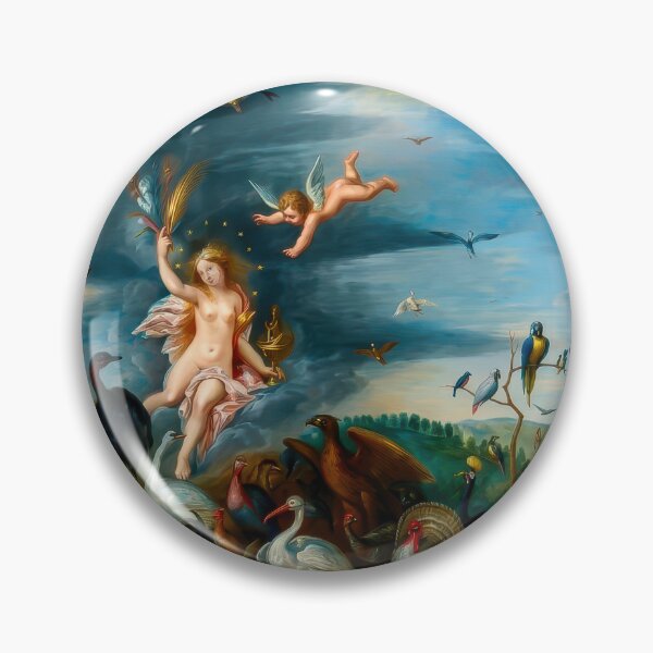 Item preview, Jan Brueghel Allegory of Air Vintage Fine Art designed and sold by TheSoulOfArt.