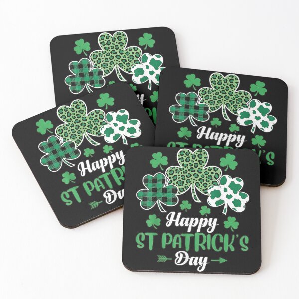 Item preview, Happy St Patricks Day Shamrock Clover Irish Lucky Shirt designed and sold by Serene woods.