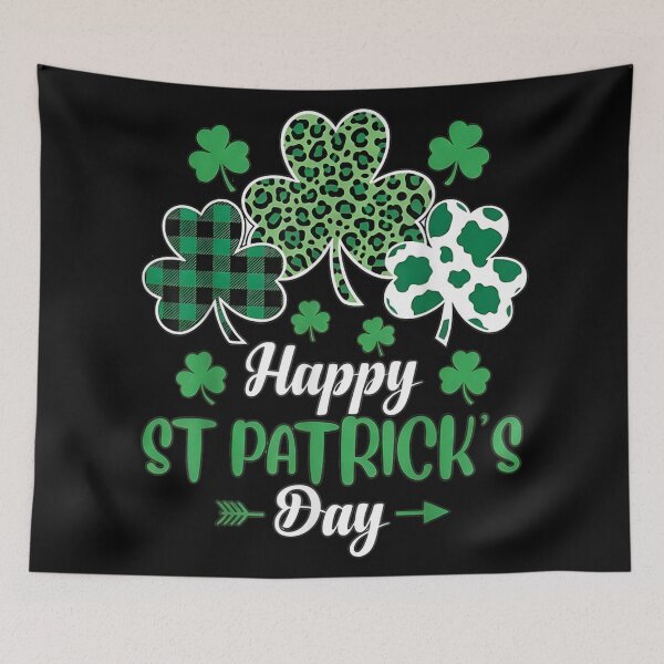 Item preview, Happy St Patricks Day Shamrock Clover Irish Lucky Shirt designed and sold by Serene woods.