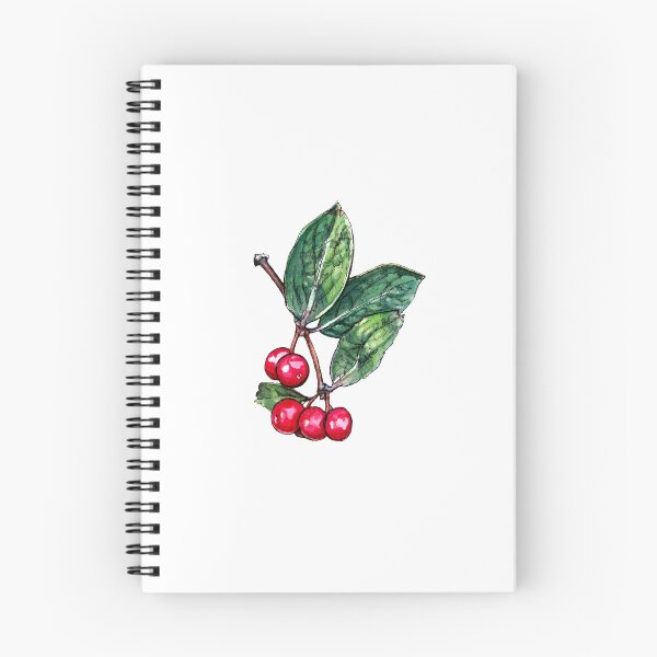 Item preview, Wild Red Berries Fruits - Watercolor designed and sold by AquarellChill.