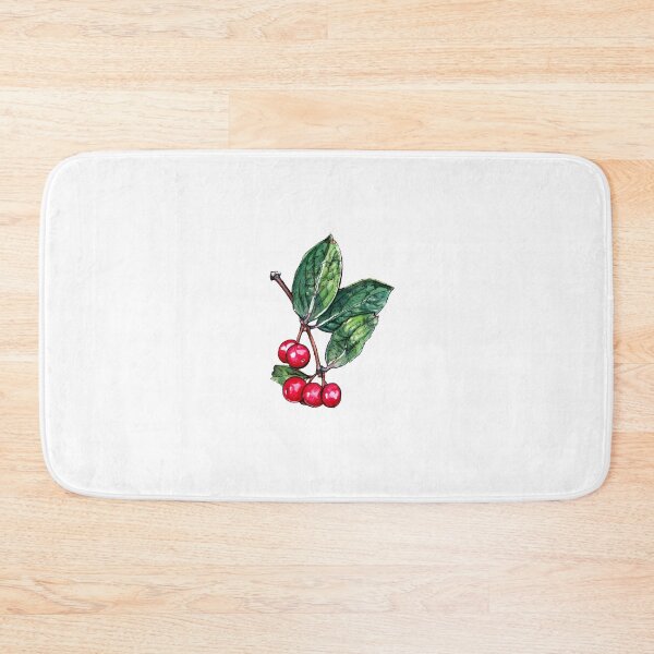 Item preview, Wild Red Berries Fruits - Watercolor designed and sold by AquarellChill.